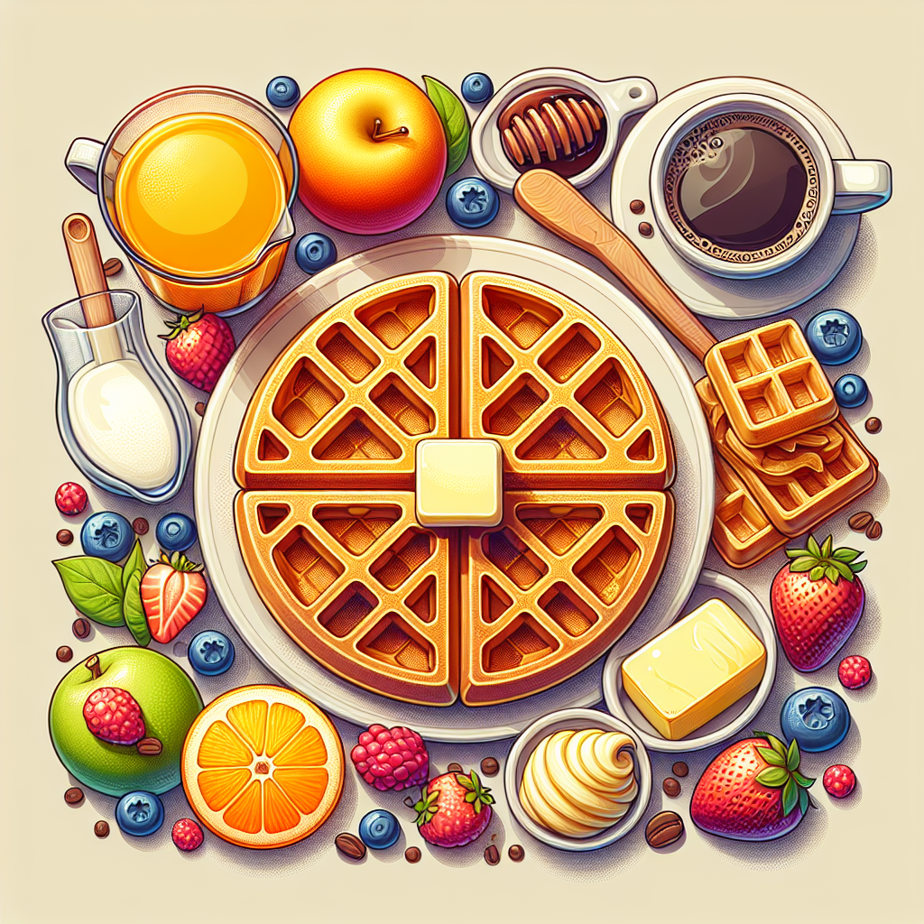 Mudah dan Lezat: Resep Waffle Sederhana untuk Sarapan Spesial